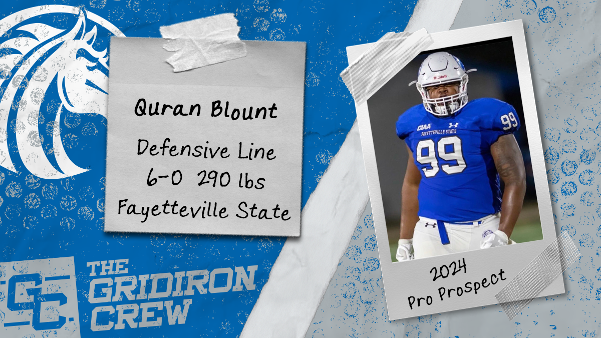 Quran Blount: 2024 Pro Prospect Interview