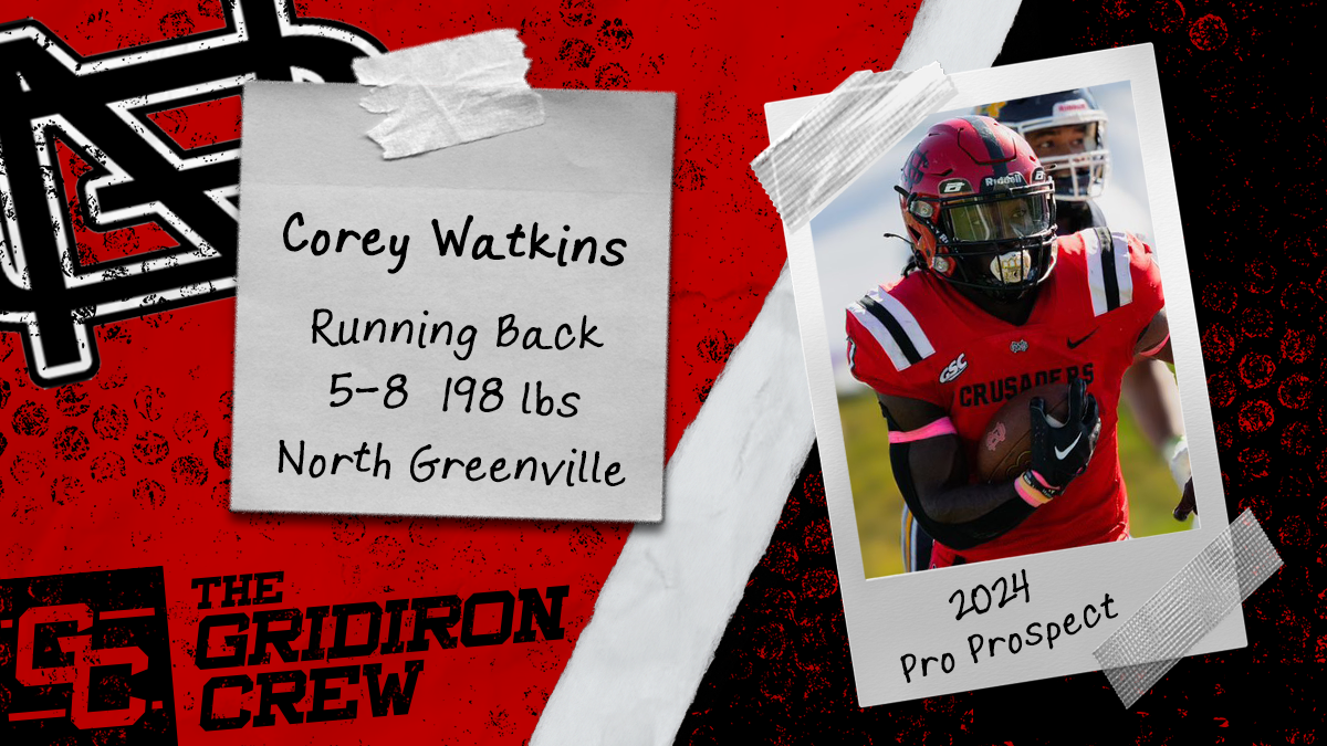 Corey Watkins: 2024 Pro Prospect Interview