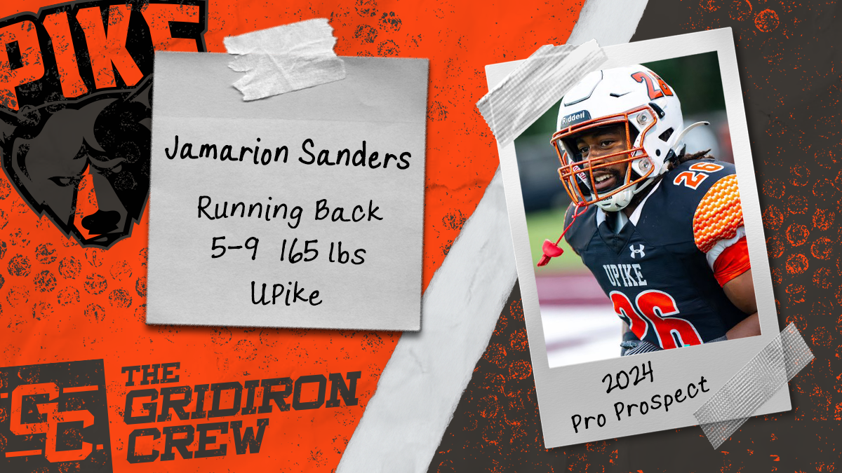 Jamarion Sanders: 2024 Pro Prospect Interview