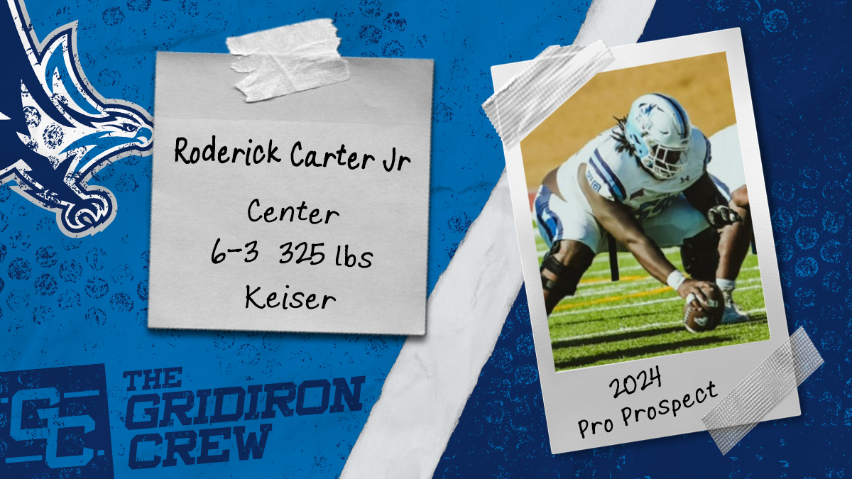Roderick Carter Jr: 2024 Pro Prospect Interview